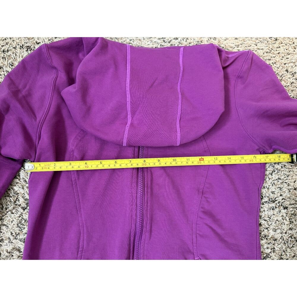 Lululemon Scuba Full-Zip Hoodie – Purple (Size 10) - Picture 8 of 8